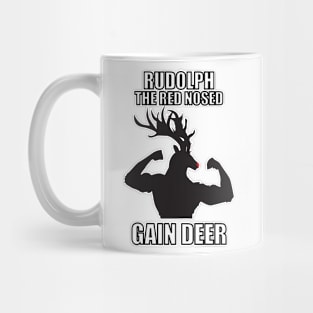 Rudolph Gain Deer Mug